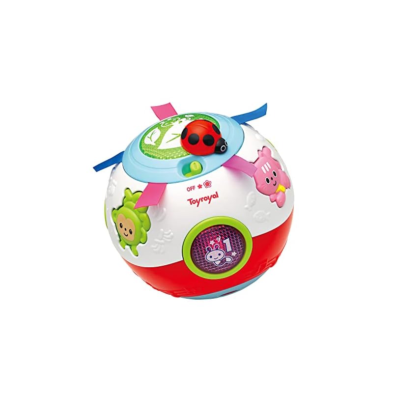 Toy Royal Chase Rolling Ball (Educational Toy/Finger Play) Shiny Light-Up Toy (Sound/Talking) Sound-Making Toy for Babies