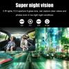 Universal Interior Monitor HD 1080P 12V Auto Accessories 3 Lens Driving Video Recorder 2 Inch Screen Car DVR Dash Cam Rearview Camera