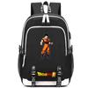 Anime Dragon Ball Canvas Backpack for Boy Girl Back To School Book Bag Anti Theft Travel Bag Student Waterproof Backpack Men Women Travel Leisure Bag