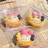 Strawberry Stress Relief Squeeze Toy Soft Fidget for Anxiety Relief Sensory Fidget Toy ADHD Kids Gift Slow Rising Decompression
