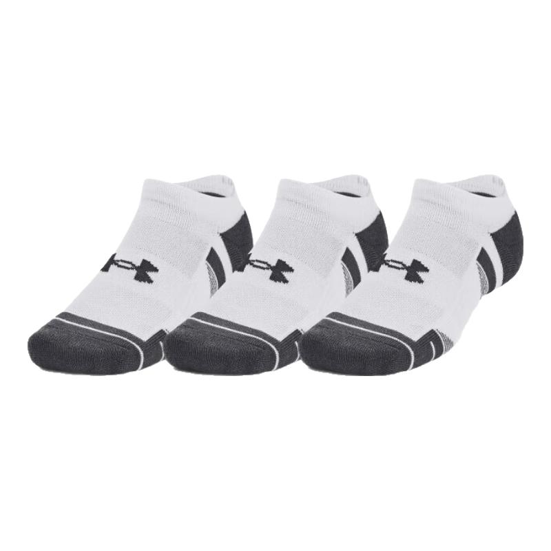 Тренировочные носки Under Armour Performance Tech с низким вырезом (Упаковка из 3 пар) XL белый