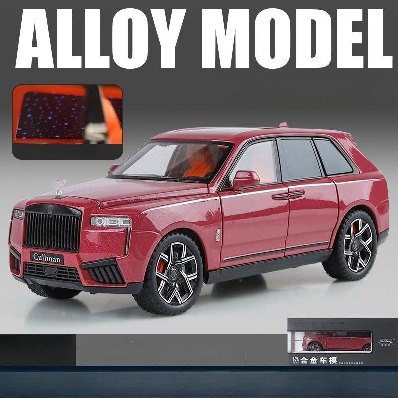 1:24 Rolls Royce Cullinan Phantom Modellauto Spielzeug Legierung Karosserie Licht Sound Stoßdämpfung Sportwagen Modelle Sammlung Jungen Geschenke