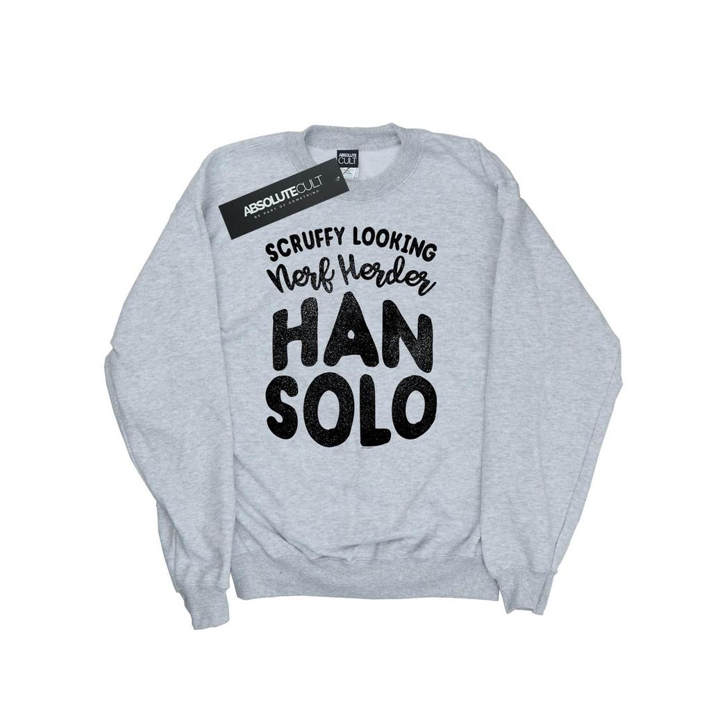 Star Wars Mens Han Solo Legends Tribute Sweatshirt
