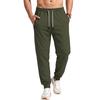 Men's Joggers Sweatpants Wicking Outdoor Casual Color Pants for Running and Commuting