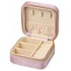 Velvet Travel Jewelry Box for Ear Studs, Necklaces, and Rings