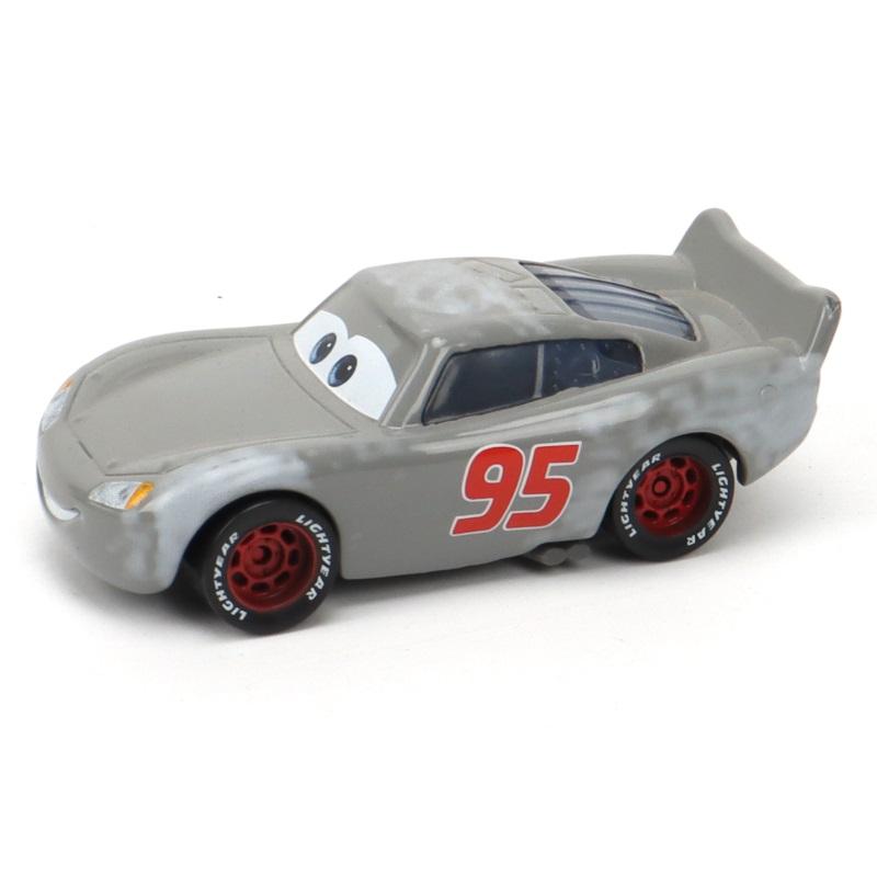 Cars Toy Christmas McQueen ROUTE 66 McQueen Chick Hicks Racing Car 1:55 Diecast Alloy Car Model Boy's Christmas Gift