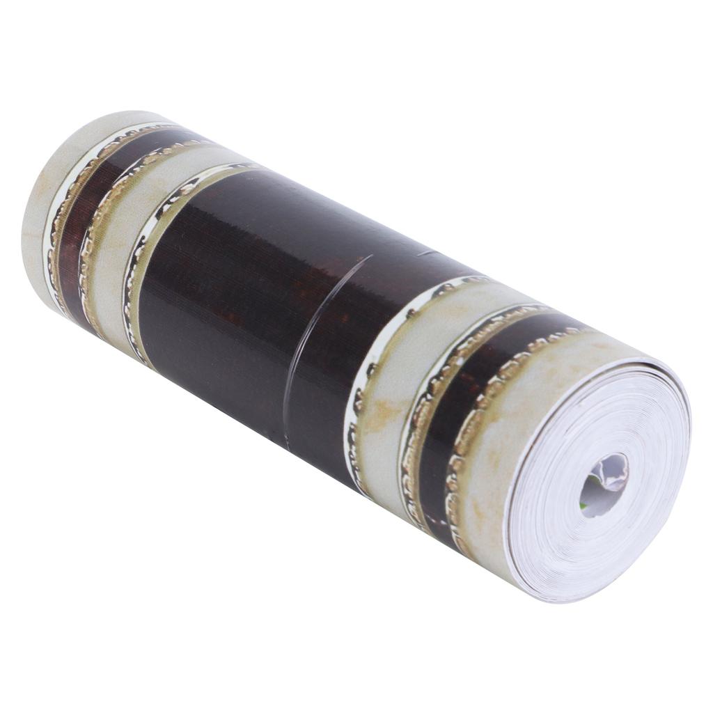 Self Adhesive Wall Sticker DIY Baseboard Waist Line Wallpaper Home Decals 15x500cm