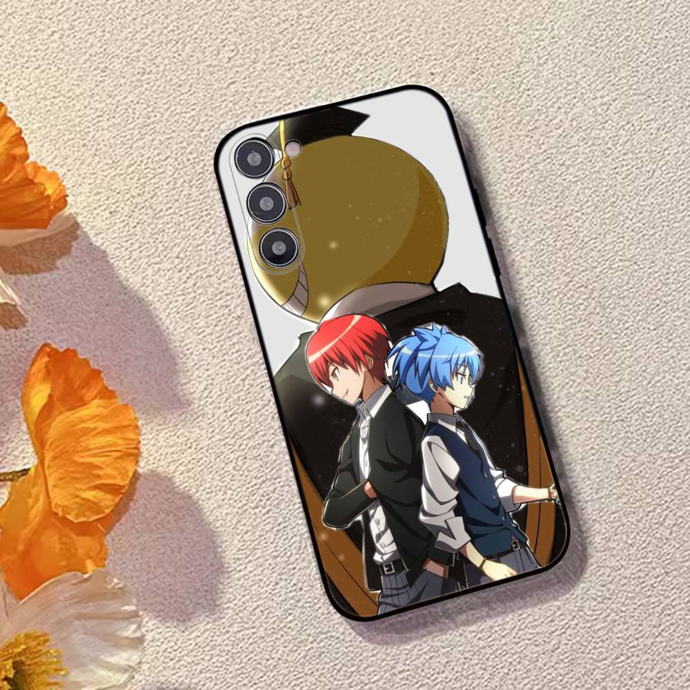 

Anime Assassination C-Classroom Phone Case For Samsung Galaxy A73,A72,A71,A70,A53,A52,A51,Soft Silicone Black Cover Samsung a52