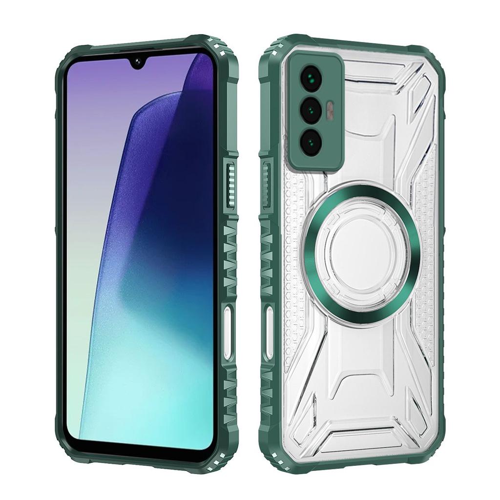 Battle Shadow Series Armor Phone Case for TECNO SPARK 8P Shockproof Anti‑Drop Protective Cover