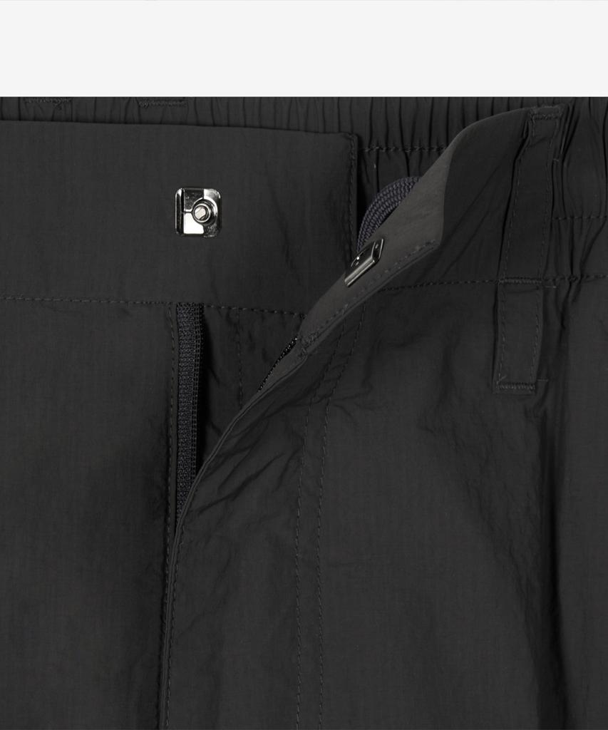 Nyuballanseu Nbntg31513 / Uni Frozen Cotton-Like Cargo Wide Pants (Charcoal)
