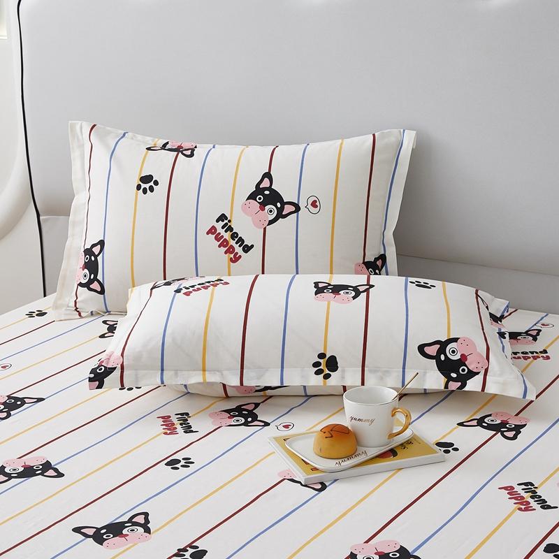 cotton Pillowcase Cotton Animals Dog Print Pillow shame