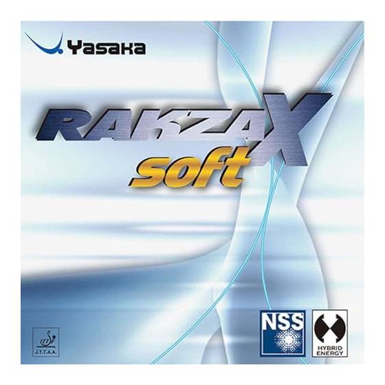 Used New YASAKA Table Tennis Rubber Rakuza X Soft B-83 90 Thickness