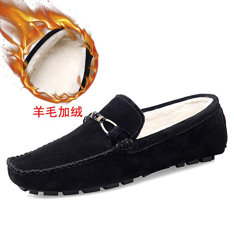 Large Size 38-47 Penny Loafers Men Male Boat Shoes Man Moccasins Suede Leather Flats Summer High Quality Men Casual Shoes