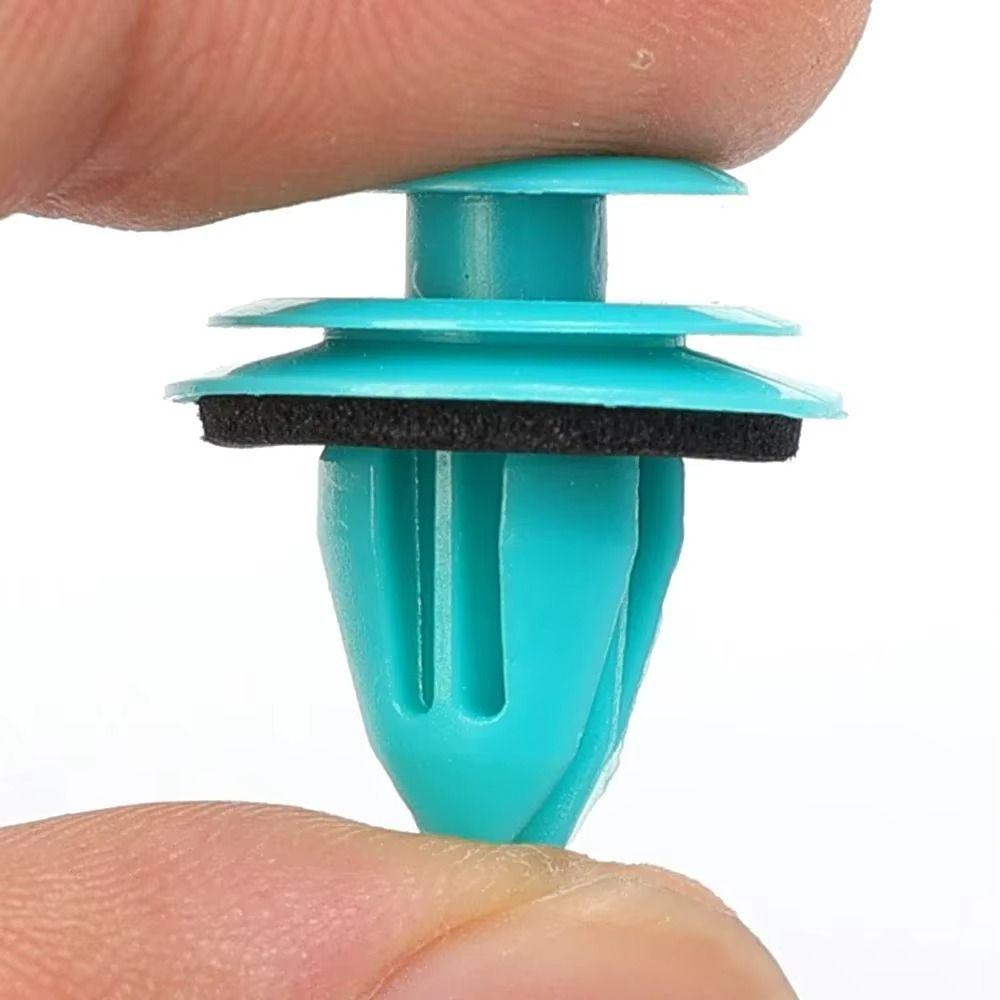 100pcs Rivet Kit Retainer Fastener Rivet Accessories Car Interior Seal Ring  Hole