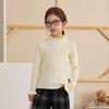 Huafa Girls' Ruffle Collar Knit Sweater