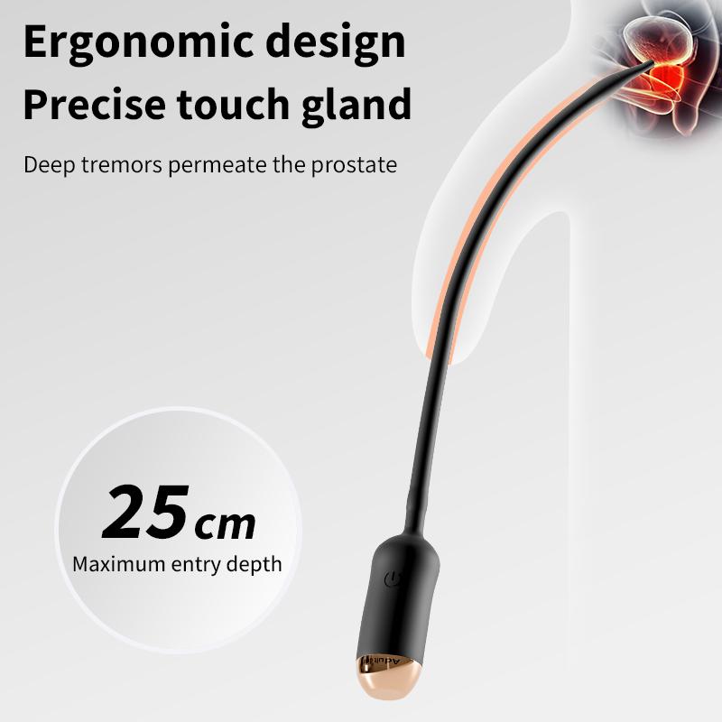 Men urethral catheter Vibrator Penis Plug Sounding Insertion Horse Eye Stick  Stimulator Prostate Massager Masturbator Sex Toys