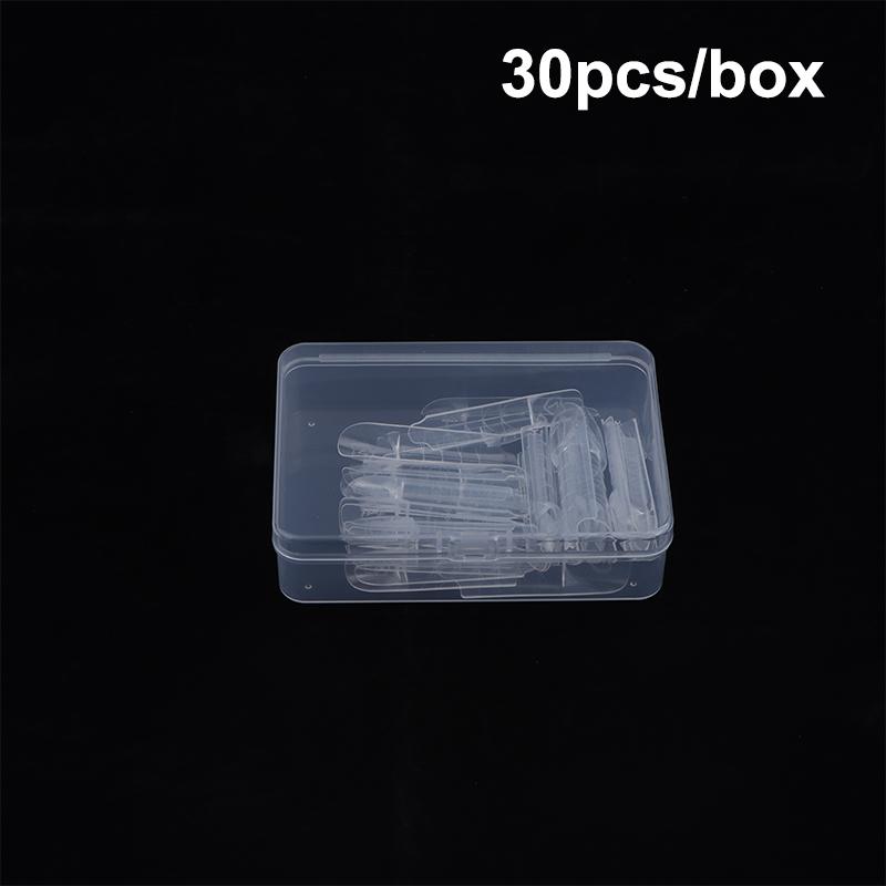 

30/60/75/150Pcs French Dual Forms 15 Sizes Clear Reusable Nail Extension Builder Gel French Tip Manicure Tool Diy Art Salon 30Pcs