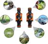 1/2PCS Garden Hose Pipe Tap Shut Off Valve Pipe Connector & Coupler for Water Stop Tap Adapter Quick Joint Water Irrigation Tool
