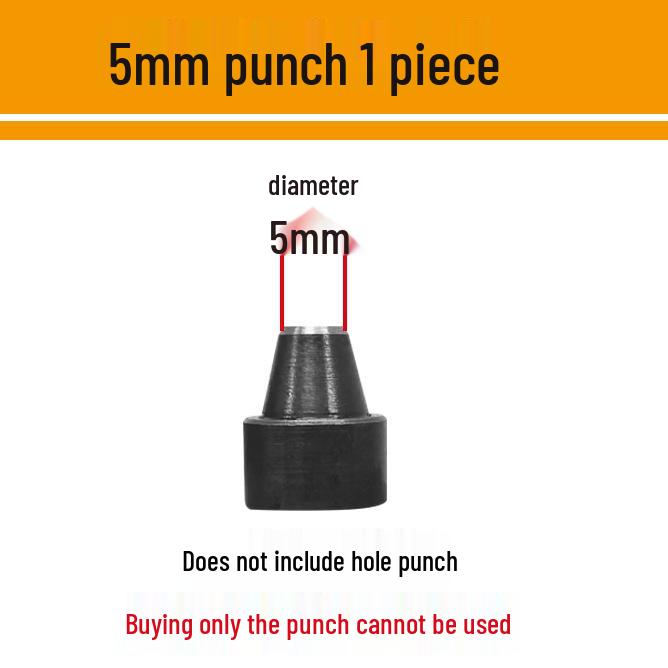 

Multifunctional Leather Belt Hole Punch Pliers for DIY Craft, Transparent Bag Included