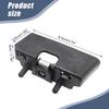 XQSMWF 1 Pair Front Left and Right Side Bumper Mounting Support Bracket Compatible with Dodge Ram 1500 2009-2020 55277480AD 55277481AD