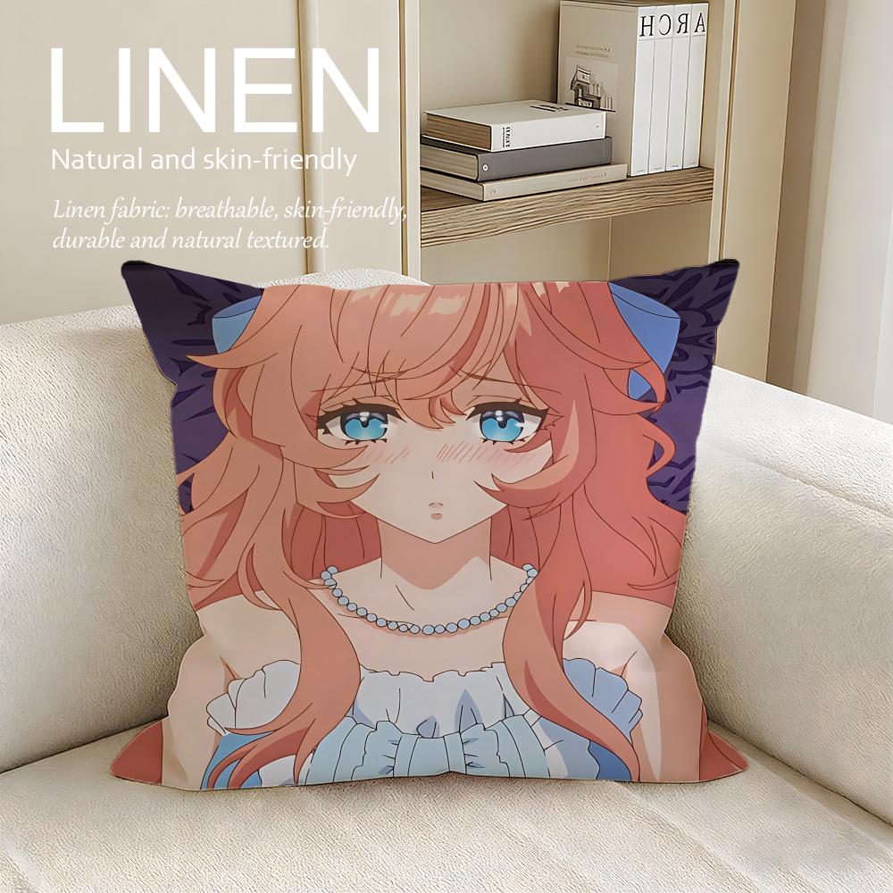 The Princes Favorite is the Villainess Cushion Cover Pillowcase Set Pcs x x Breathable Washable Sofa Cushion Cover