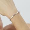 Bracelet - LUXENTER - Sury - Cristal multicolore - Finition rhodium - Alliage acier 16+3 cm