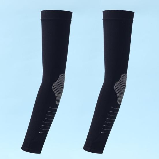 Cooling Arm Sleeves for Men Women, Breathable Ice Silk Arm Cover Sleeves, UV Sun Protection Sports Arm Sleeves, Compression Sleeves for Summer