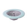 2pcs Silicone Anti-clogging Filter Portable Sink Strainer Bathroom Kitchen Tool for Drains Cover Hair Waste Plug Filter Strainer