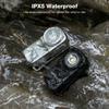 EDC Flashlight High Lumen Rechargeable Zinc Alloy Waterproof Portable Outdoor Survival Gear