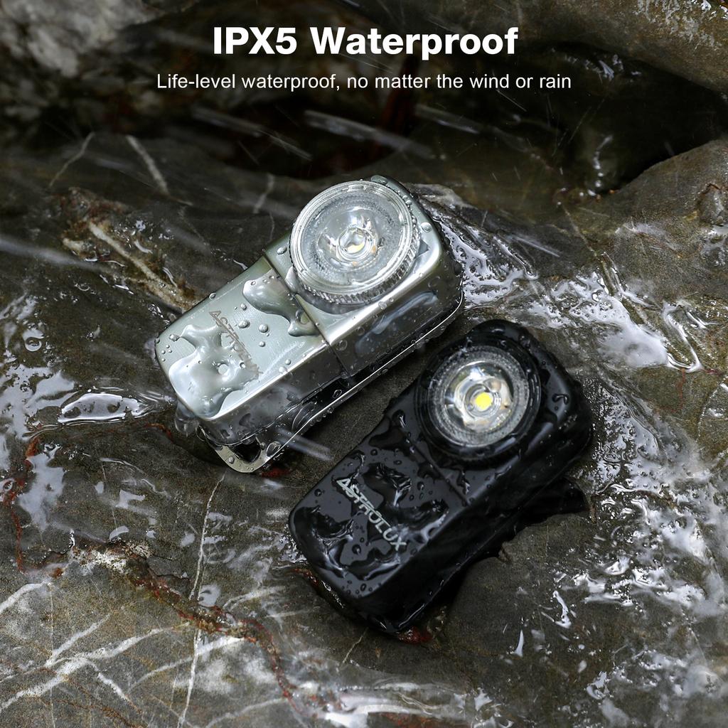 EDC Flashlight High Lumen Rechargeable Zinc Alloy Waterproof Portable Outdoor Survival Gear