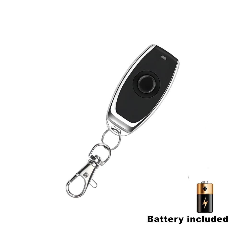 

433MHz RF Remote Control Button Learning Code EV1527 Smart Home Transmitter For Led Light Car Gate Garage Door Alarm Key