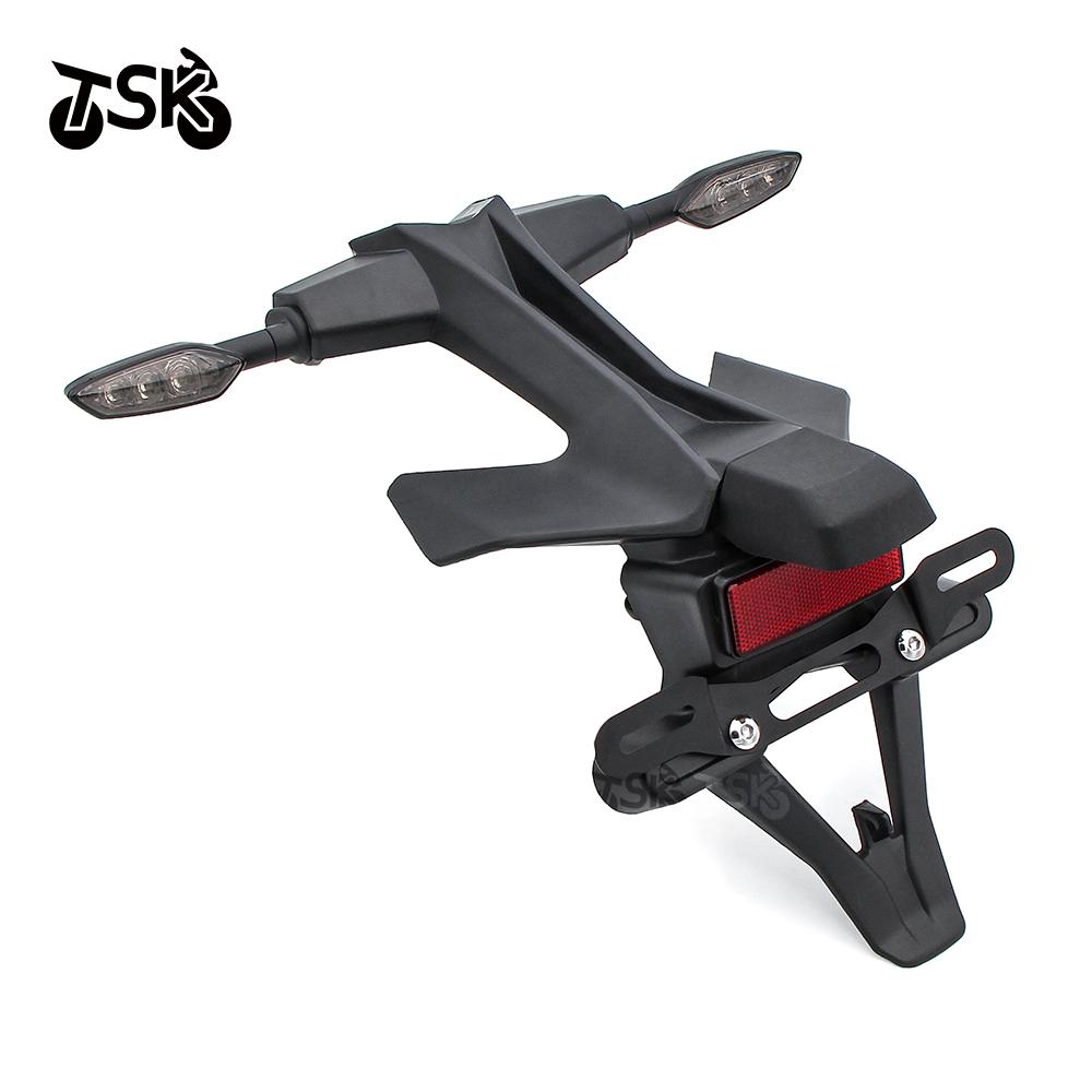 Rear Tire Fender Motorcycle License Plate Light Holder Bracket Turn Signal For Yamaha YZF R1 2015-2023 YZFR1M Fender Mudguard