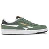 Reebok Club C Retro Color Block Cushioning Durable Low-Top Sneakers Unisex Sneakers Green White 100075032