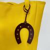 2PCS Fashion Key Chain Leather Purse Accessories Cute Horse Hoof  Pendant  School