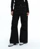 ROUGHNECK Washed Panel Stitch Pants Black