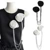 Chest Flower Flower Tassels Brooch Applique 3D Clothing Applique  Sewing