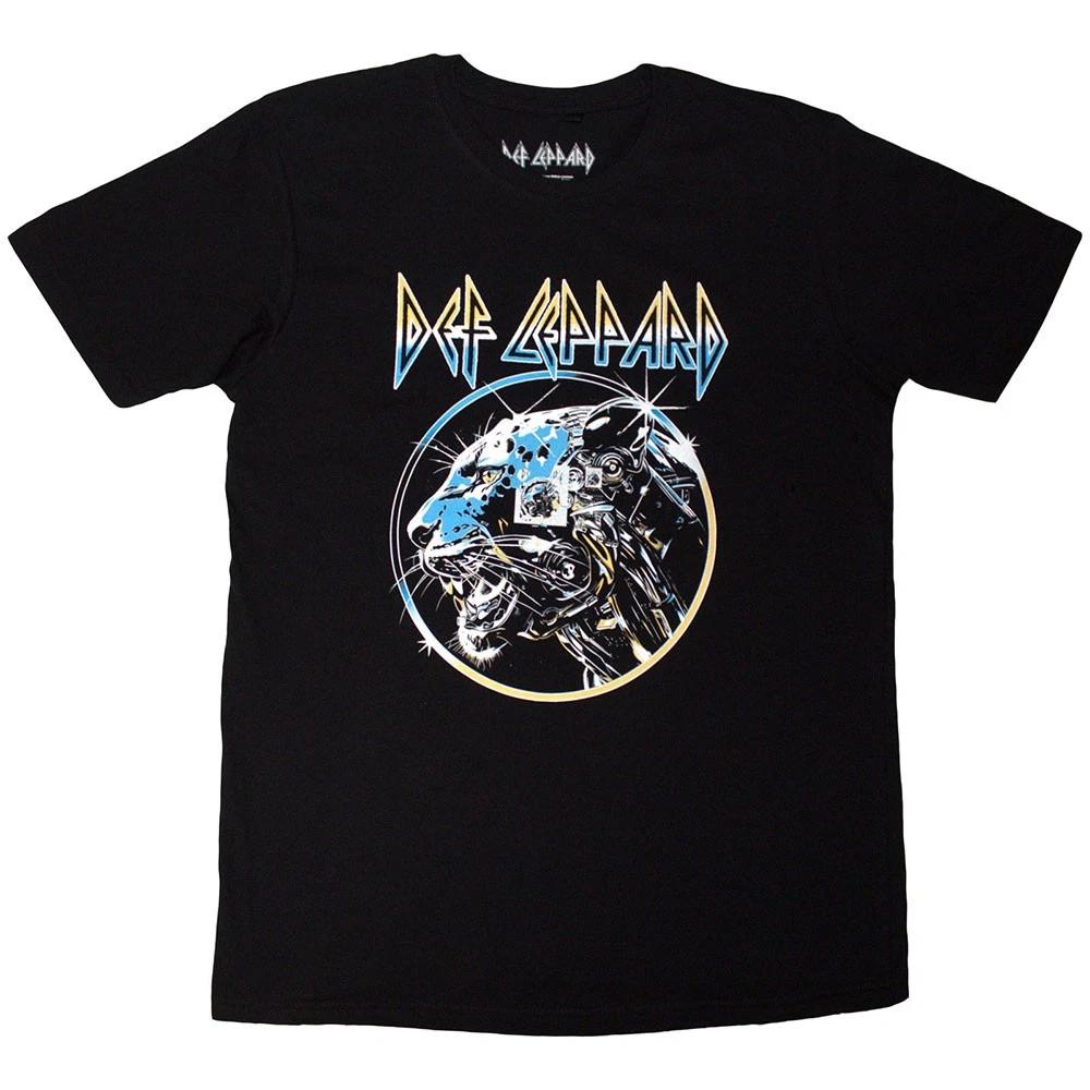 

Def Leppard Metal Leopard 100% Cotton T-shirt Mens Womens Tees Top M