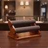 Bracelet Display Stand Sturdy Jewelry with Padded Rods Elegant for Dresser