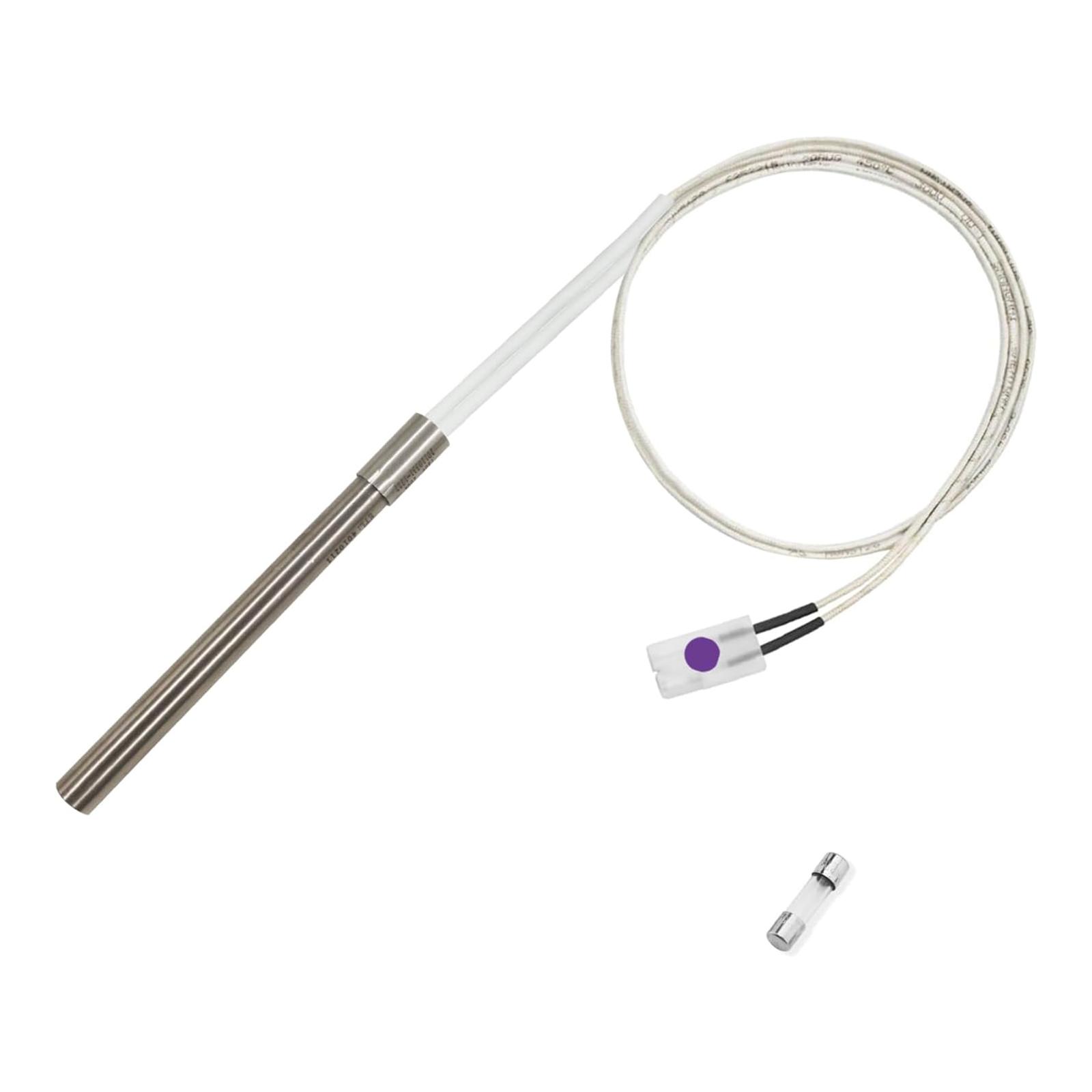 Stainless Steel Pellet Burners Assembly Replacement Hot Rod Ignitors Accessory Hot Rod Burners Component 1