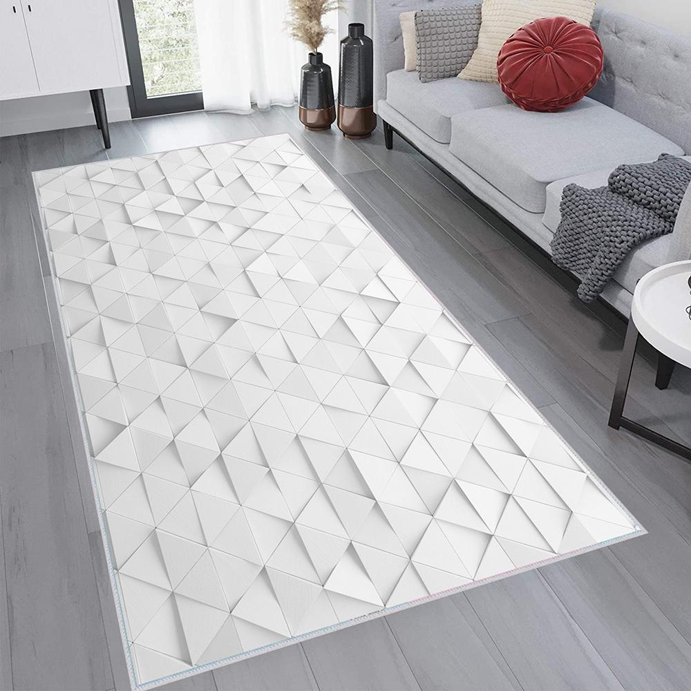 

Rovigo Home Моющийся ковер с набивным рисунком RVG1217 80 x 150 белый