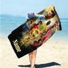 Personalized Argentina Football Celebration Beach Towel Microfiber Beach Towel Thin Absorbent for Beach Swimming Yoga Bath Sports. 0910348