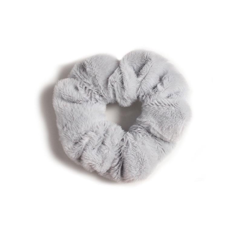 Süßes Plüsch-Stirnband und Haargummi-Set für Herbst und Winter für Kinder – koreanischer Stil