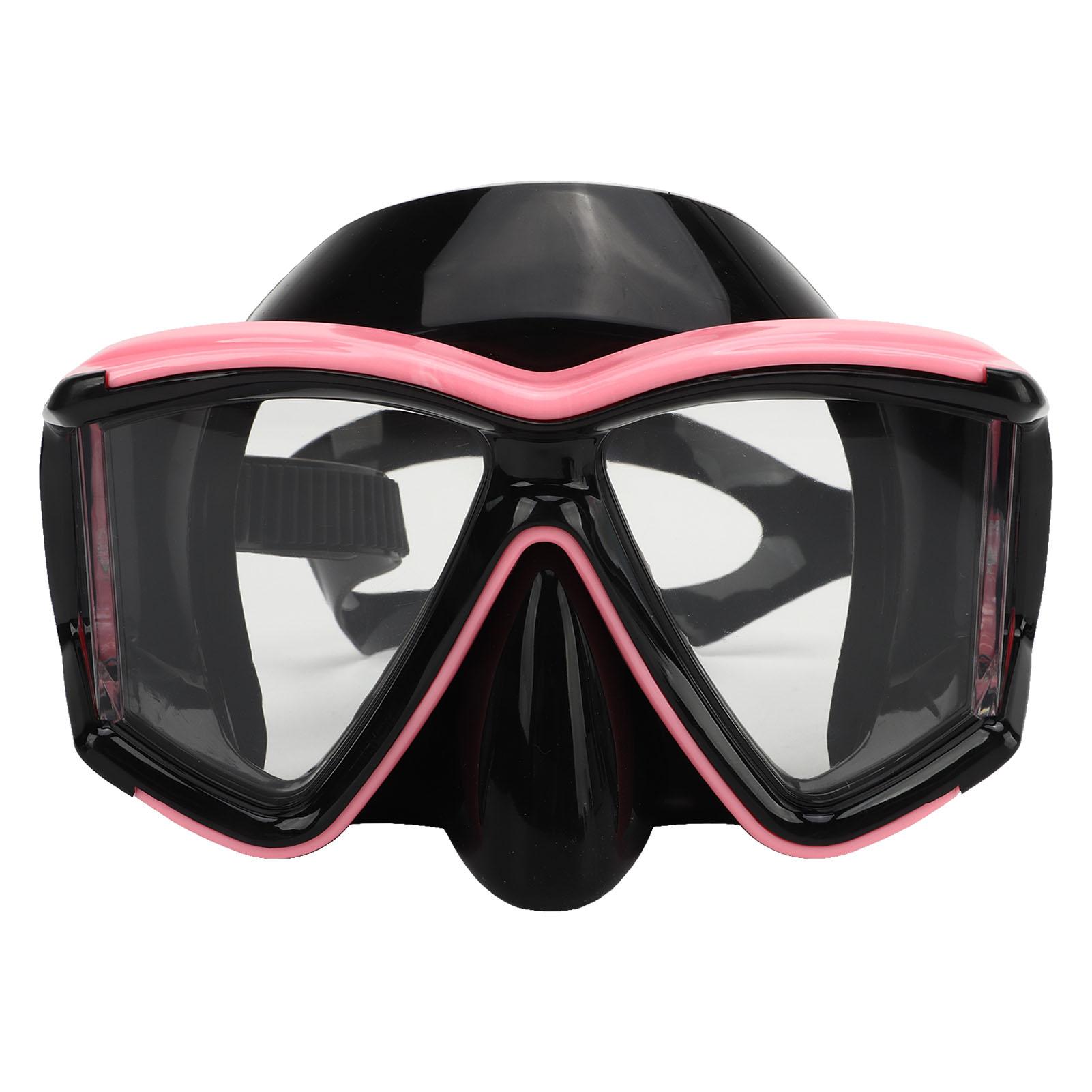 

Snorkel Diving Glasses Waterproof Prevent Fog UV Protection Tempered Glass Snorkeling Goggles for