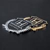 AAALY1 2Pcs Car Logo Metal Sticker Window Trunk Emblem Accessories For Honda Civic Fit Jazz Accord Pilot CRV Odyssey Passport City HRV