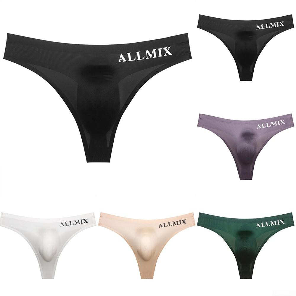 Casual Mens Briefs Stretchy Comfy Elastic T-Back G-String