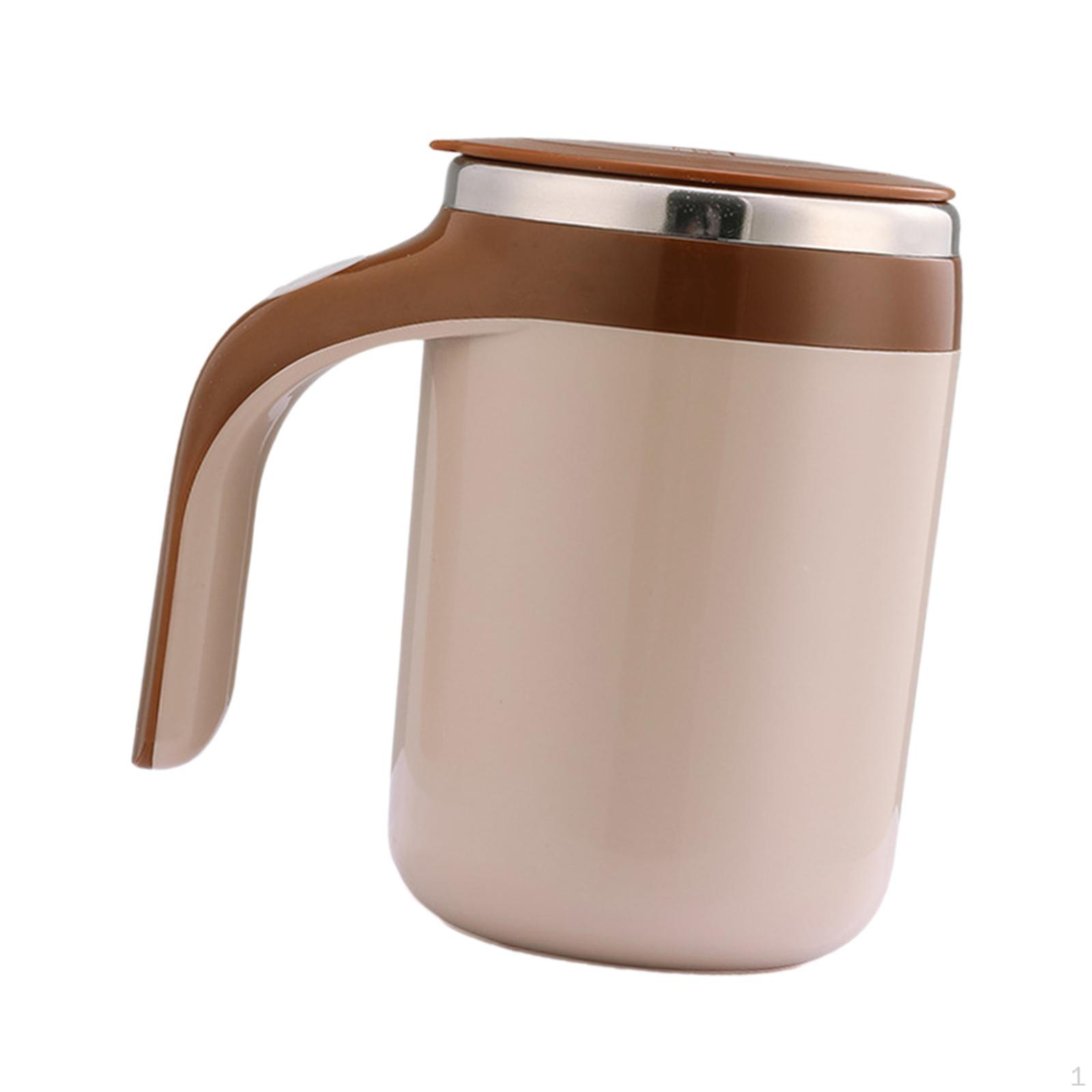 

Автоматическая самосмешивающая чашка для кофе, легкая, автоматическая, с ручкой для перемешивания, для офиса розовый