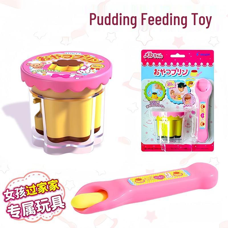 

Japanese Ramen & Strawberry Pudding Playset - Kids Simulation Jelly Toy Gift