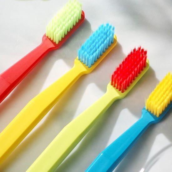 Rucipello Coral Leaf 7-degree toothbrush set of 4 (+ Coral Leaf toothpaste 25g)