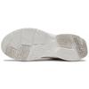 Li Ning Qixing Casual Fabric Synthetic Leather Shock Absorbing Non-Slip Wear-Resistant Low-Top Running Shoes Women sneaker White Gray ARLS024-2