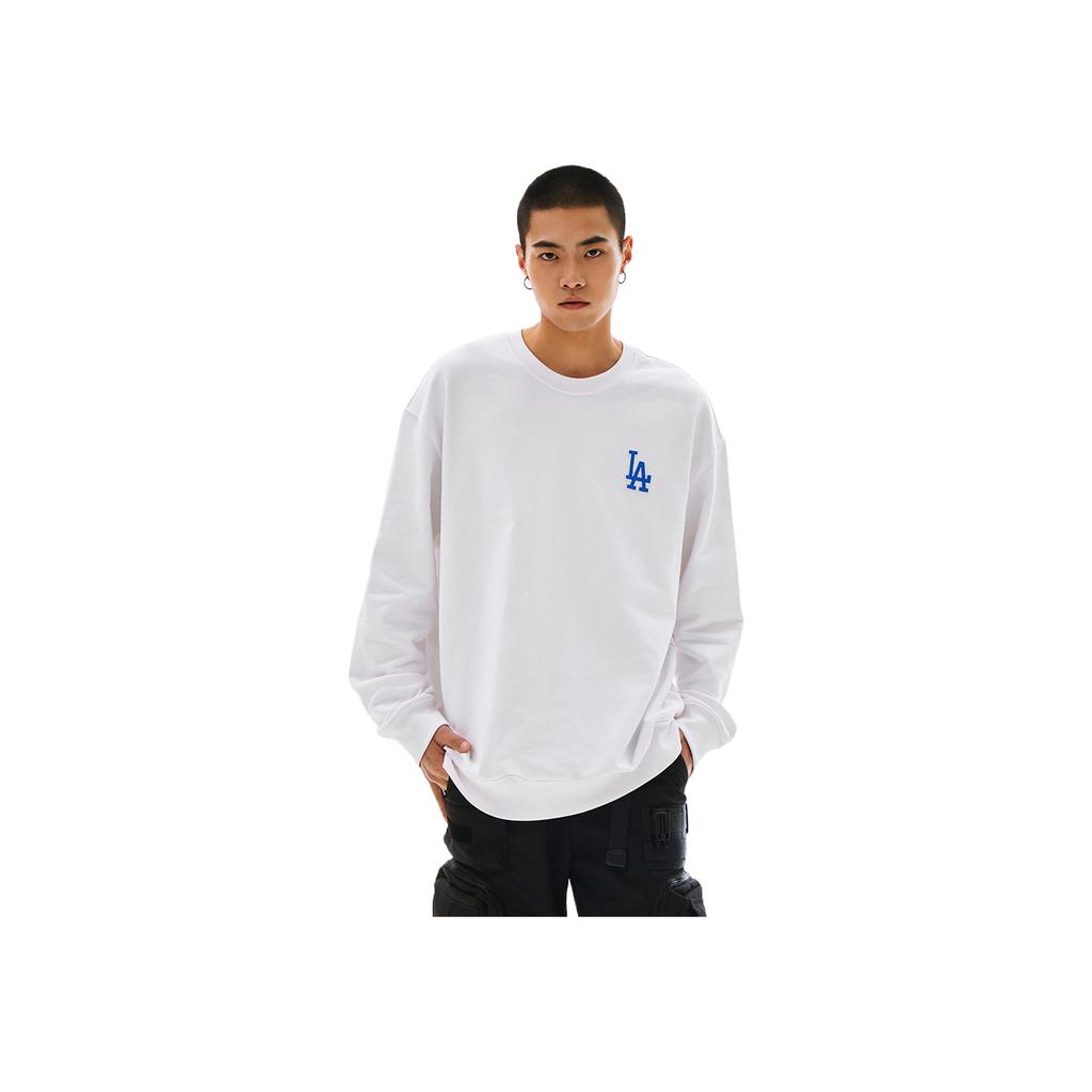 New MLB SS24 Sweatshirt Unisex Ecru 3AMTM0441-07WHS